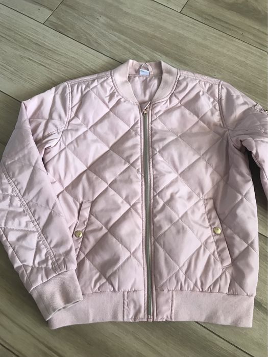 Kurtka pikowana różowa H&M  XS  Nowa