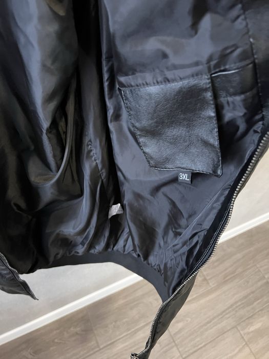 Кожаная куртка 3XL