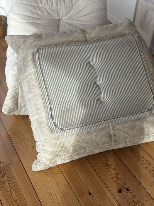 Ligne Roset TOGO – Cadeira + Apoio para os Pés