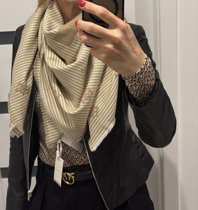 Chusta szal Tommy Hilfiger wełna