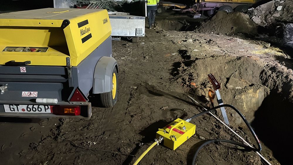 Przeciski pod drogą, kręt, przebijanie rur stalowych