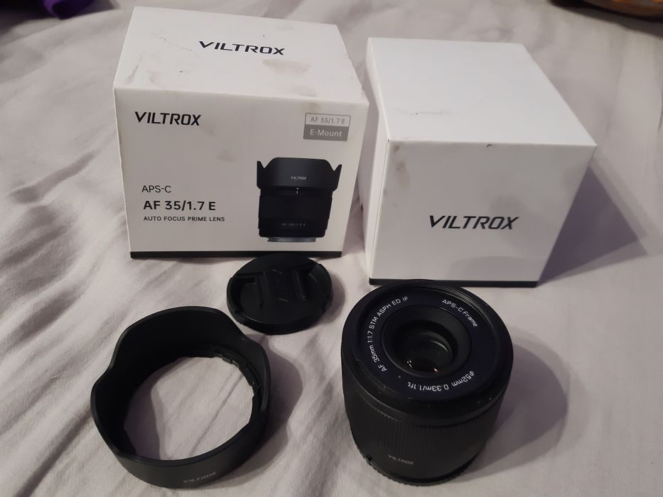 Obiektyw Viltrox AF 35 mm f/1.7 Air APS-C Sony E Idealny stan