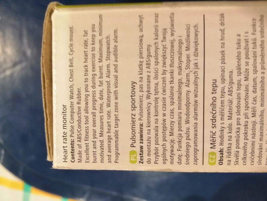 Pulsomierz sportowy, do pomiaru tętna
