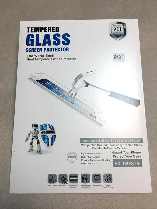 Película de vidro temperado para iPad 5 (5ºgeração) / iPad 9.7 (2017)