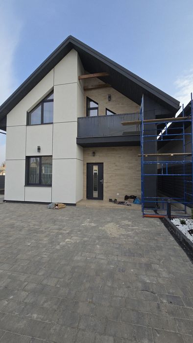 Котедж на етапі будівництва.130м.кв.