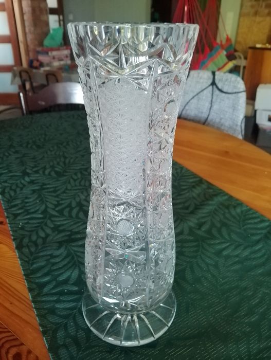 Kryształ wazon kryształowy duży