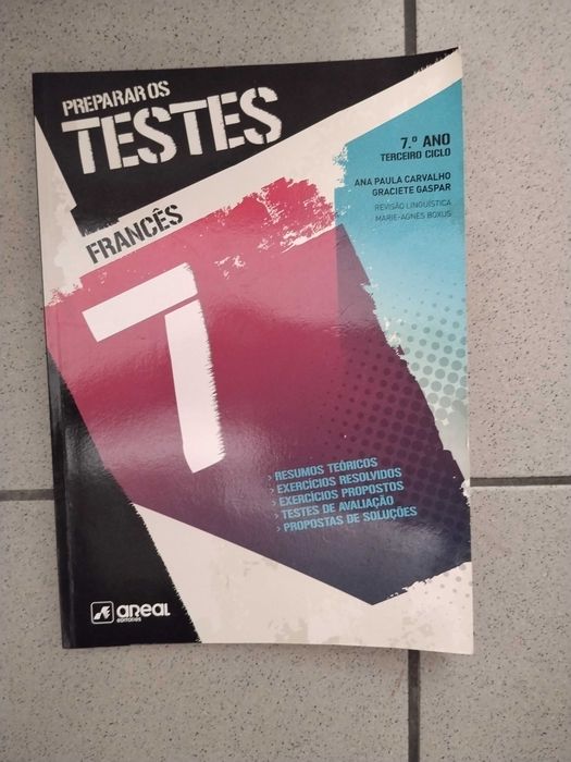 Livro Preparar os Testes – Francês 7 | 7.º Ano – Areal Editores