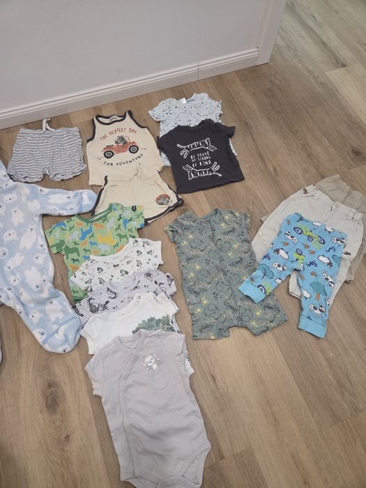 Paka zestaw ubran dla chlopca 74-80