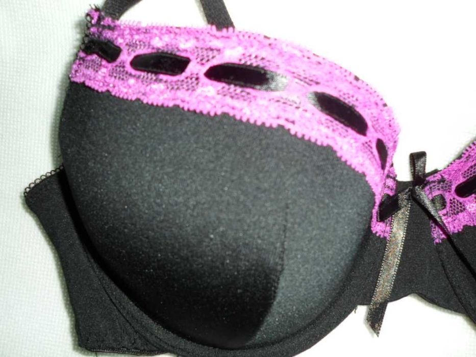 Biustonosz Baci Lingerie r. 70A fioletowo/czarny