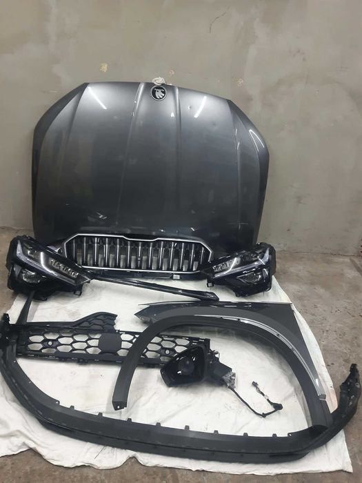 Lampy, Maska  Błotnik części skoda kodiaq 2026r lakier F7C