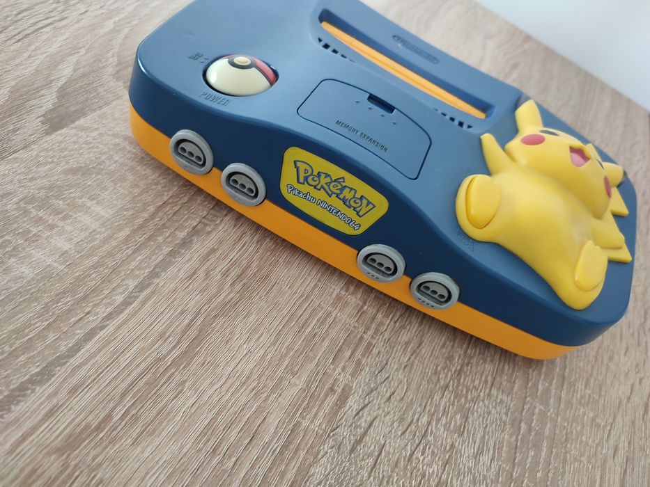Nintendo 64 Pikachu Oryginalna konsola