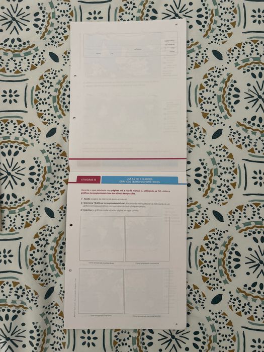 Caderno de Atividades de Geografia de 7º Ano