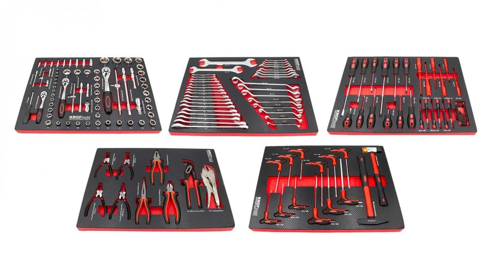 Carro Ferramentas Completo Kroftools  PROMOCIONAL