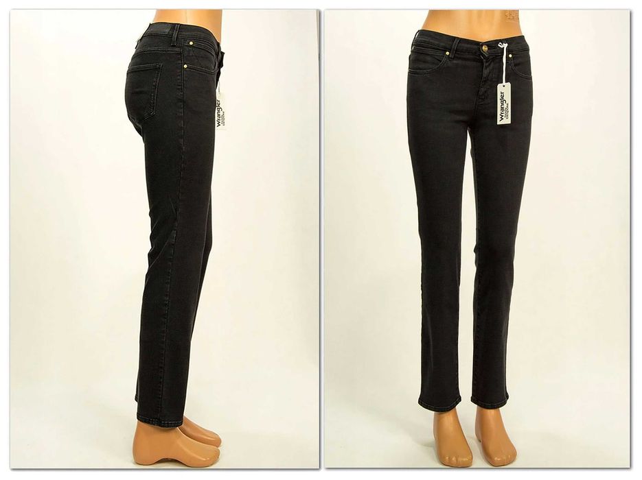Spodnie damskie Wrangler High Slim Total Eclipse W26 L32
