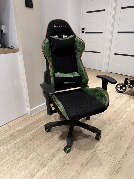 Fotel do komputera minecraft dla dziecka na okolo 8-10 lat