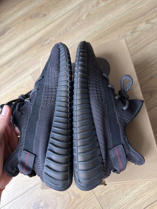 Adidas Yeezy Boost 350 V2 Black Non Reflective buty sneakersy czarne niskie 42 2/3