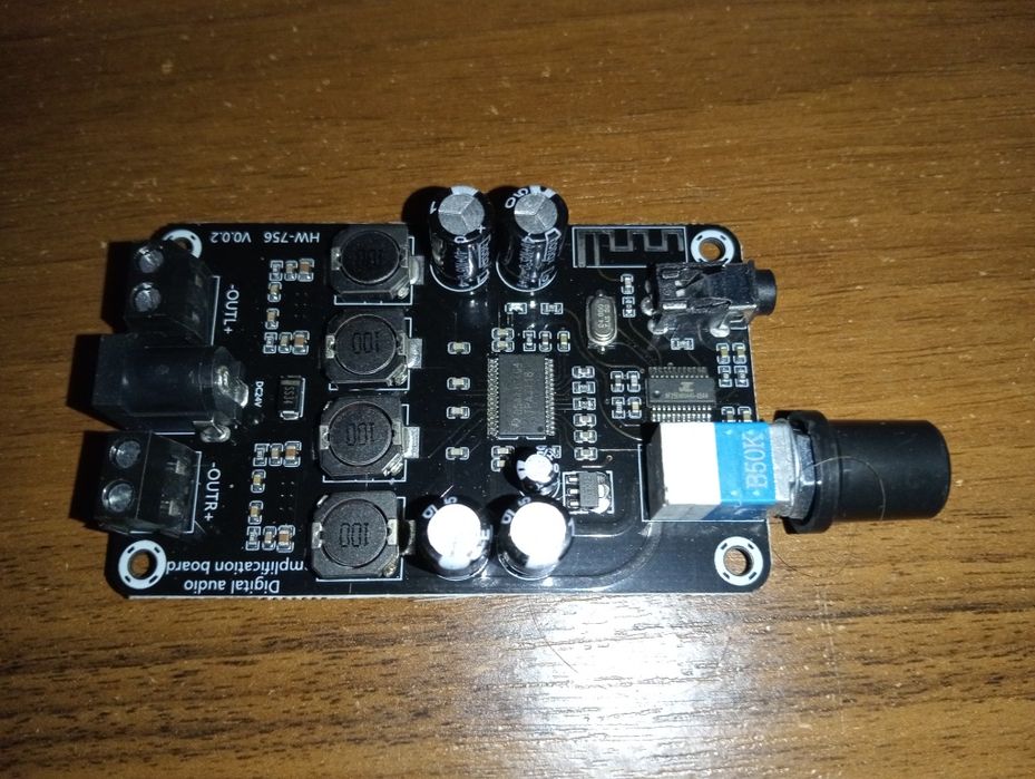 Пiдсилювач 2.0 на  TPA3118D2 Bluetooth 5.0