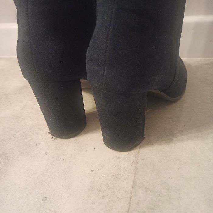 Granatowe kozaki Sergio Leone rozmiar 38