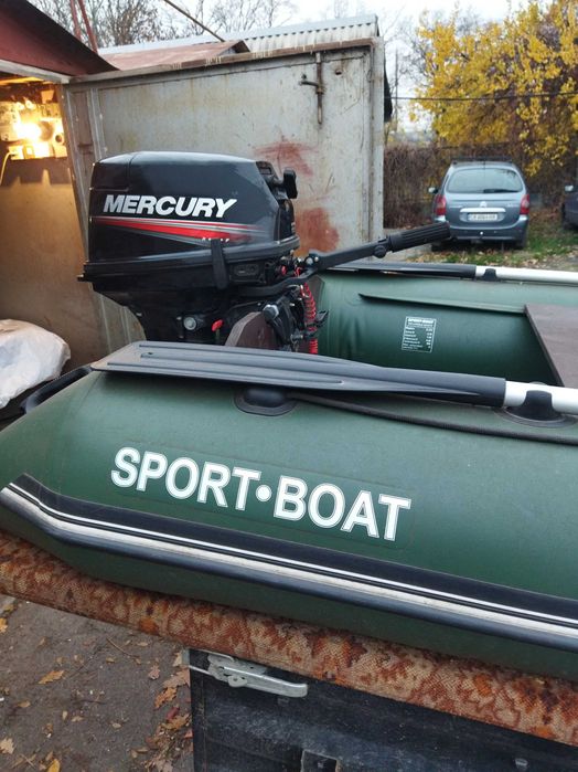 Лодка+мотор Меркурі15