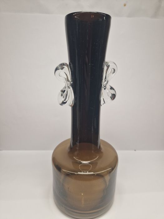 Wazon motylek Tarnowec prl szkło