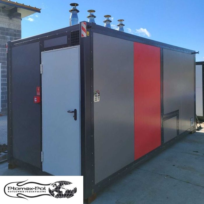 Kotłownia Kontenerowa Gazowa 480kW (4x120kW) Kaskada ACV Nextra - NOWA