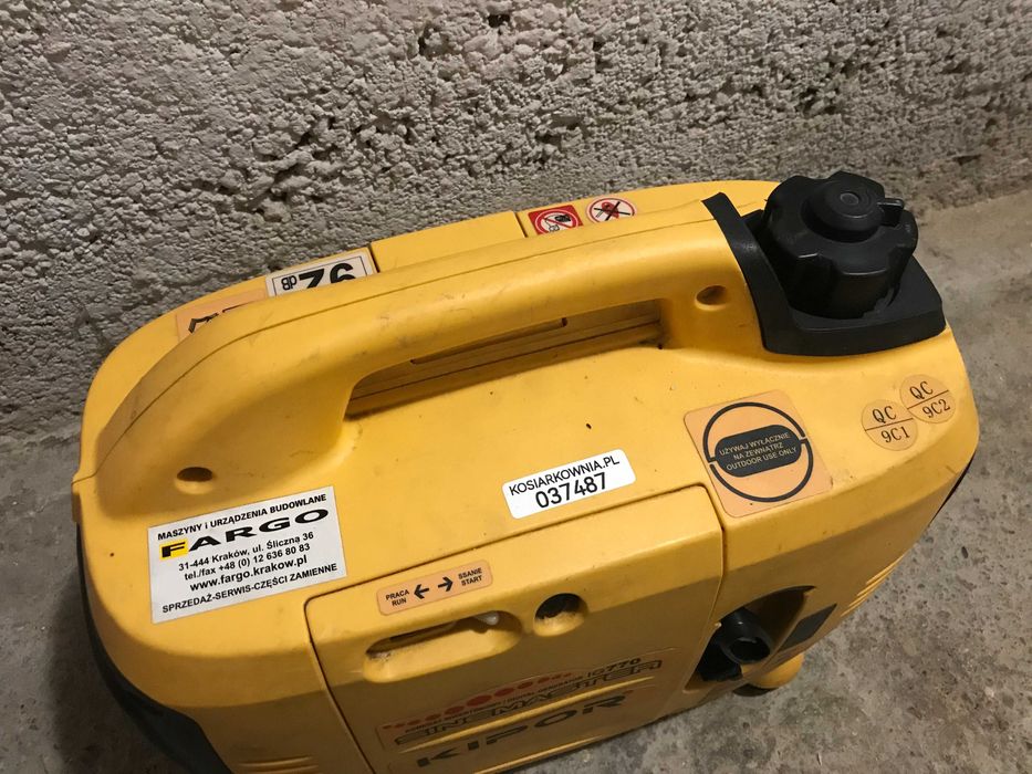 Agregat prądotwórczy inwerterowy Kipor IG770 - uszkodzona płyta