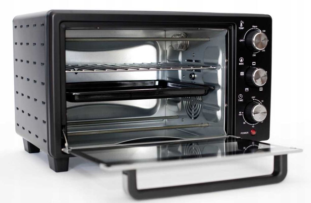 Nowy Mini Piekarnik Elektryczny Rożno Grill Przenośny Berlinger | -20%