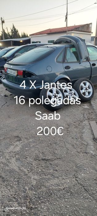 4 x Original Saab Alloy Wheels, 16 Inches426245567996897280