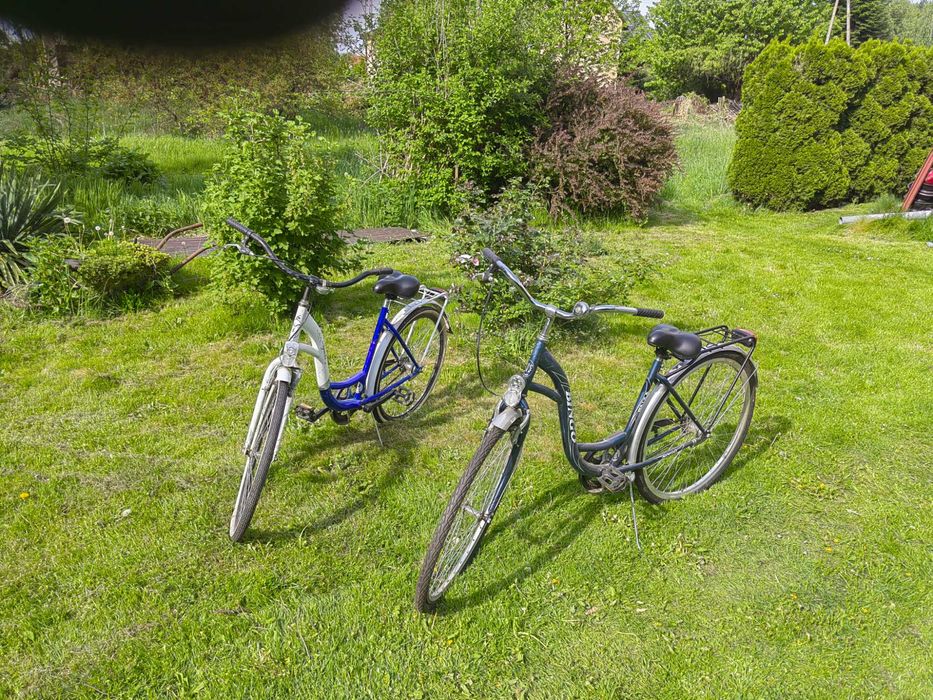 Malo jeżdżone rowerki miejskie. Okazja!!!