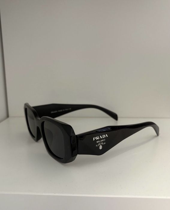 Okulary Prada Czarne Nowe