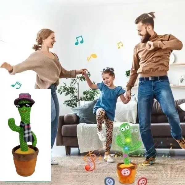 Танцующий и поющий кактус в очках и шляпе мамкин хулиган, есть опт