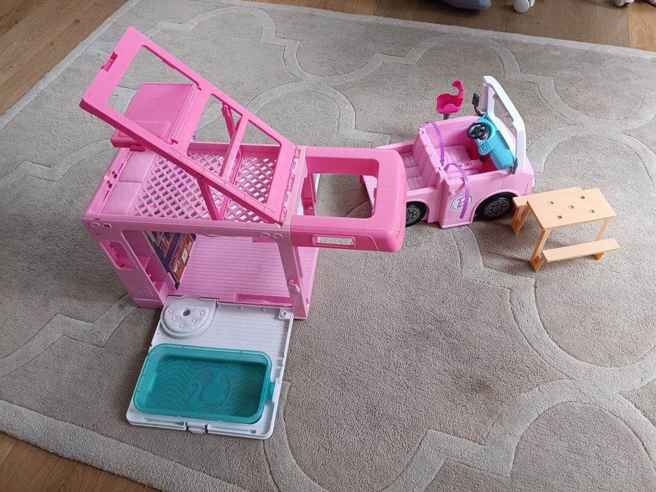 Kamper Barbie rozkładany