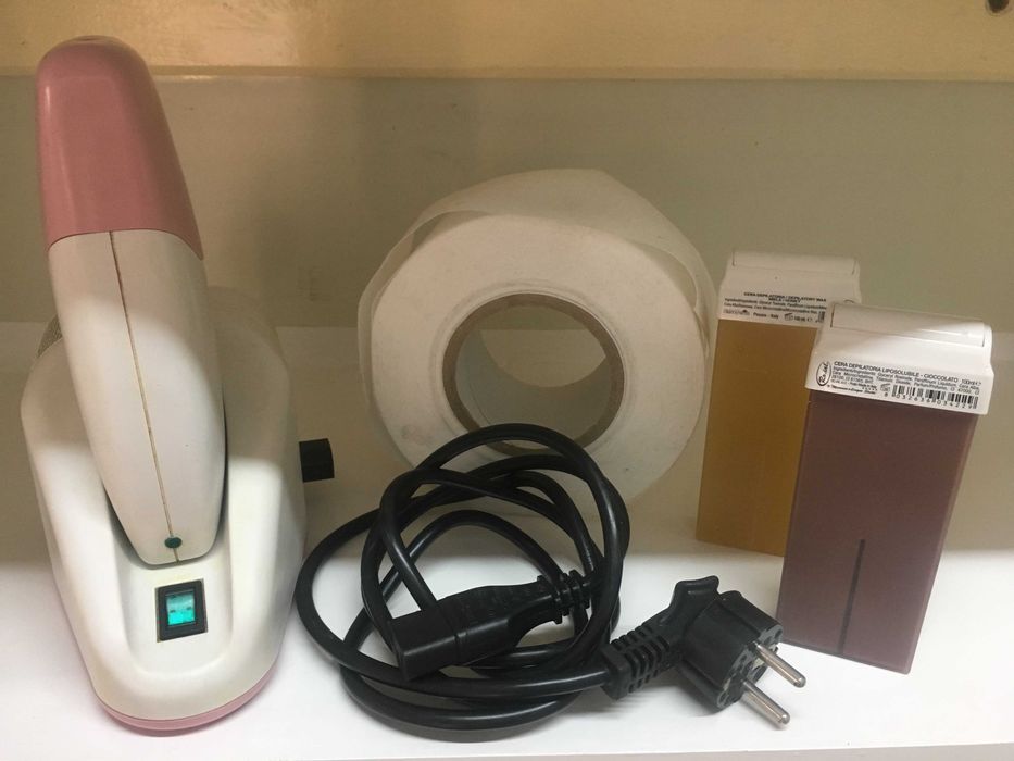 Máquina depiladora a cera