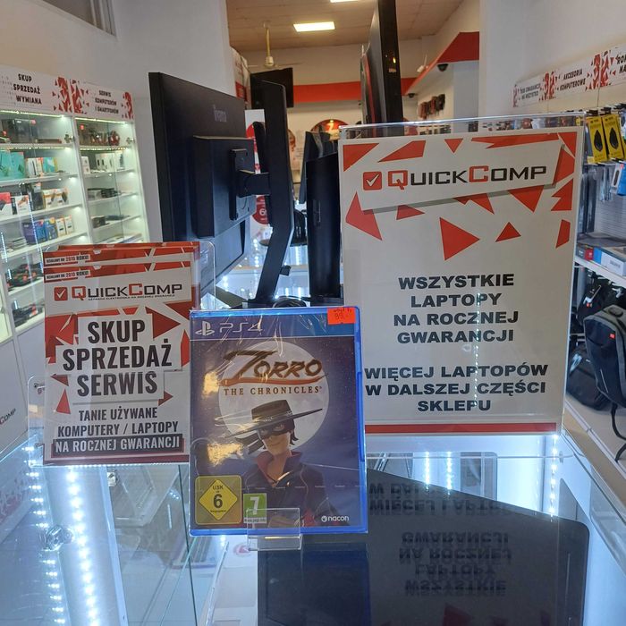 Gra PlayStation 4 PS4 / PS5 NOWA Zorro The Chronicles Gwarancja 1 rok