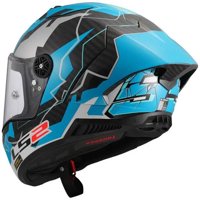 Capacete NOVO LS2 Thunder GP Aero (46% DESCONTO) Extras. Tam M-L-XL-XXL