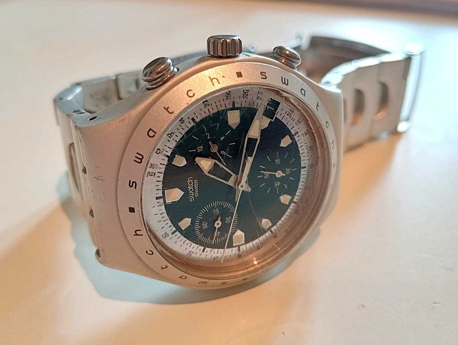 Swatch Irony Chrono Alluminium Desperados YCS4012XG