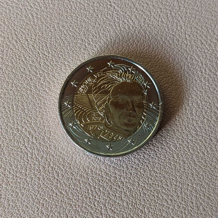 Moeda comemorativa Simone Veil