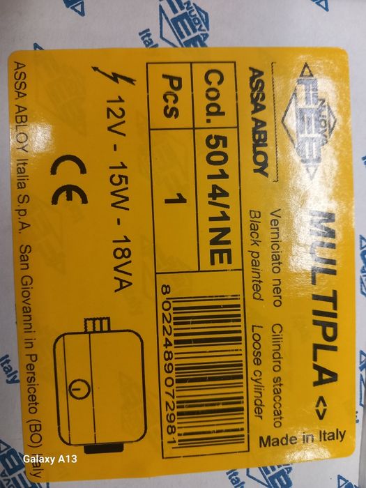 Fechadura elétrica de sobrepor