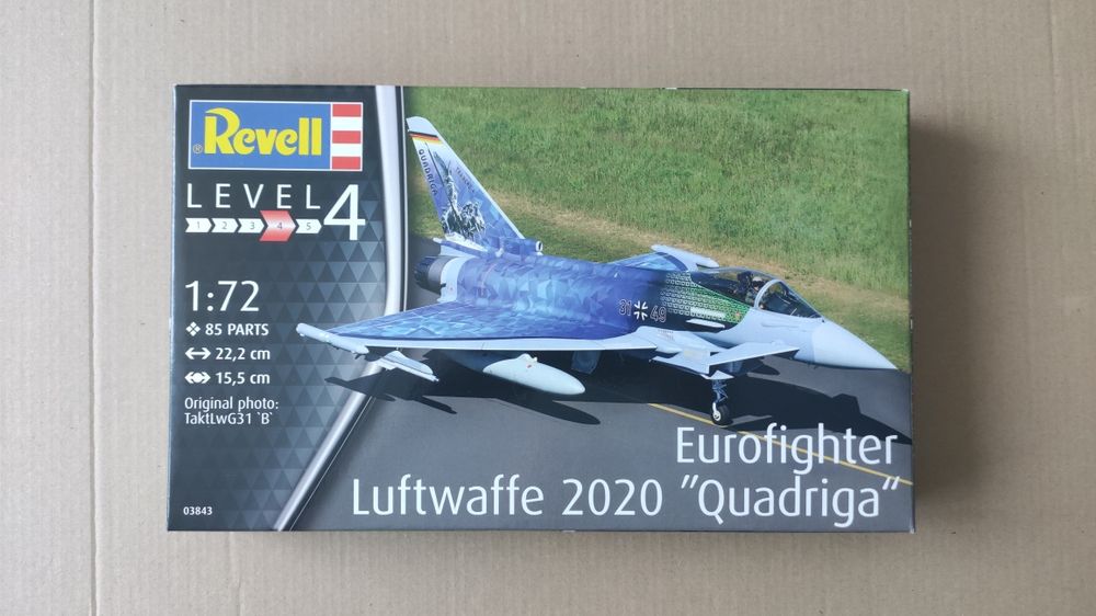 Сборная модель самолета 1:72 Eurofighter EF-2000 Luftwaffe Revell