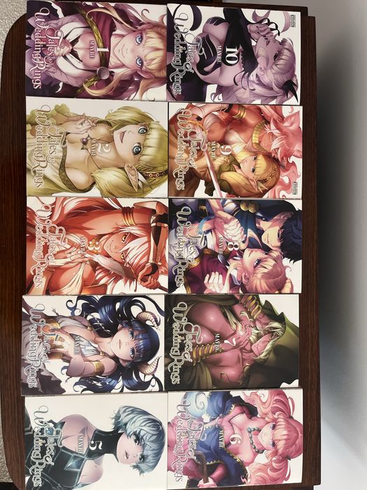 Manga- Tales of Wedding Rings Vol 1 a 10 | Excelente Estado!