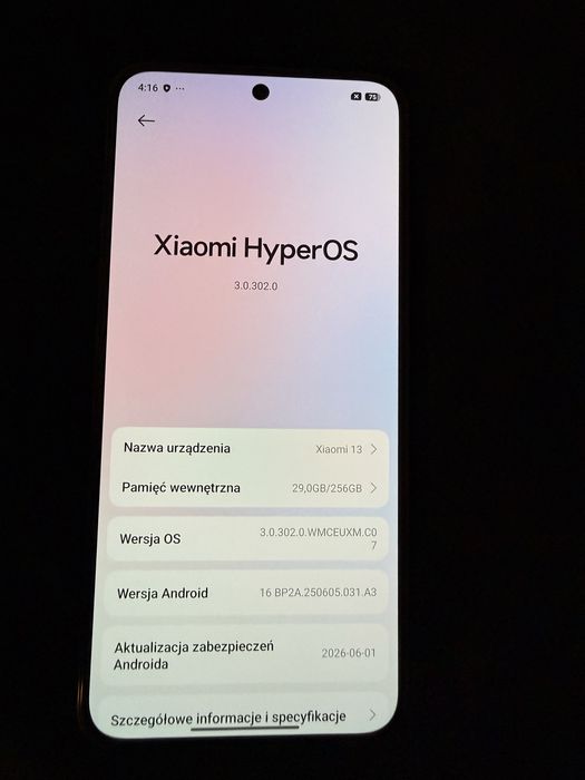 Xiaomi 13 8/256gb, ładowarka 67w, etui spigen
