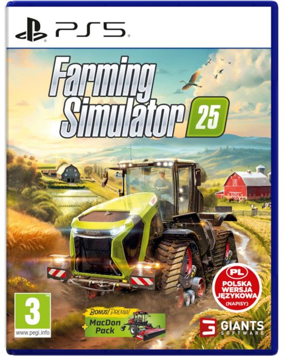 Farming Simulator 25 PS5 Uniblo Łódź