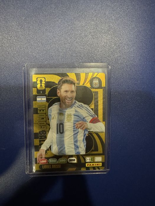 LIONEL MESSI 2026 Panini Adrenalyn XL Copa do Mundo BOLA DE OURO #1