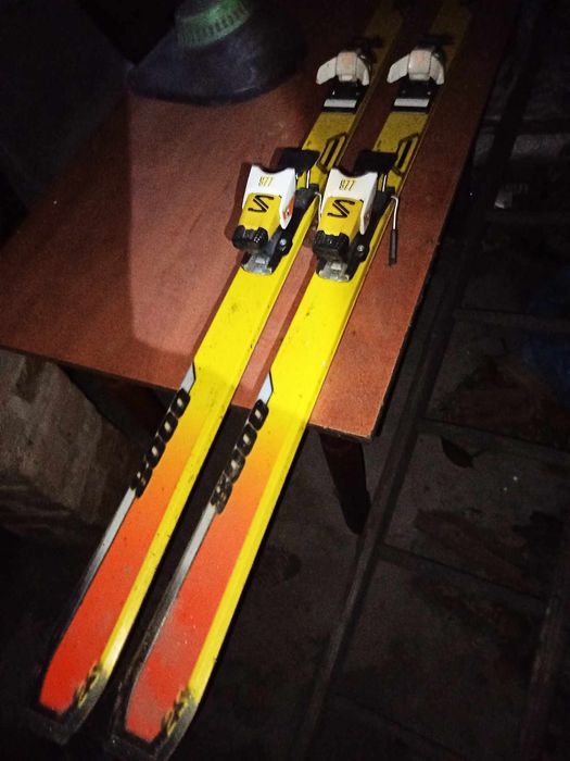 5x Narty Salomon 8000 Carve Atomic 9'16 biegowe Fischer Racing SC