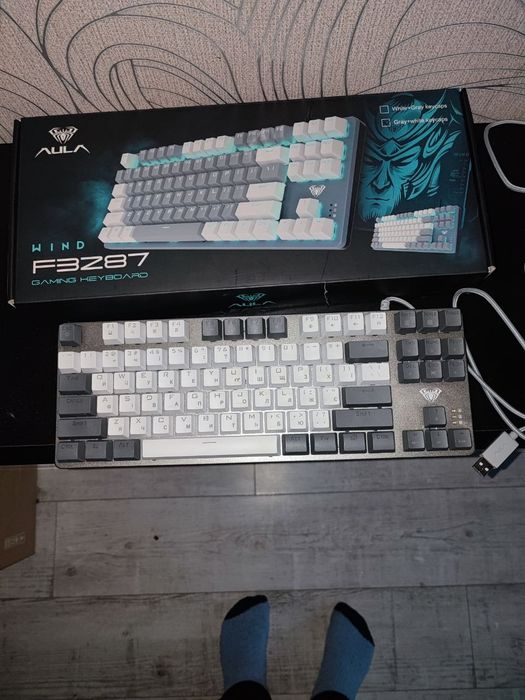 Aula Mechanical F-3287 / Новая механическая клавиатура