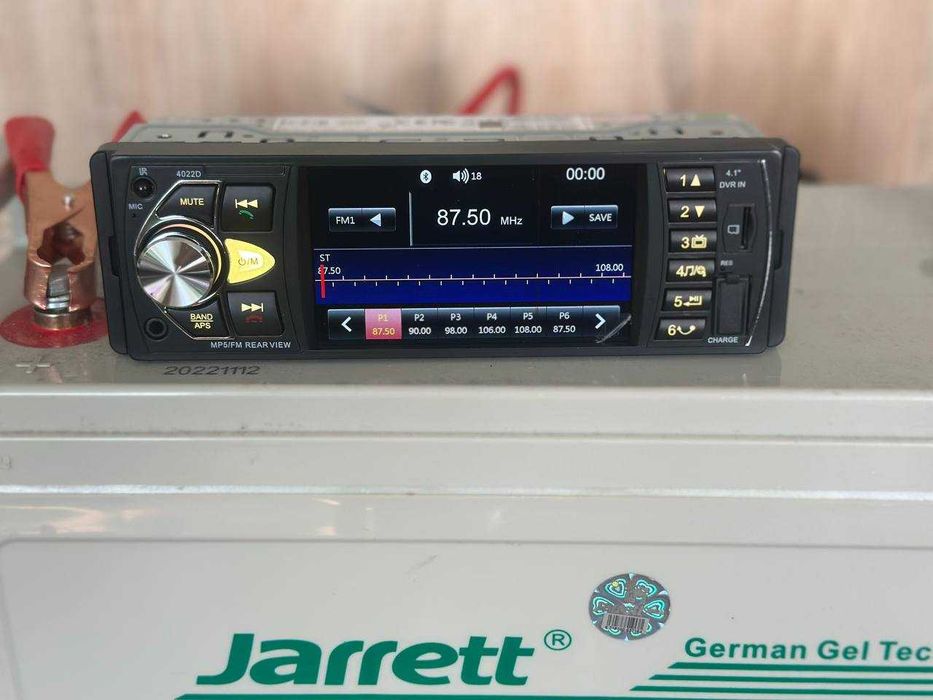 ‼️ Магнитола Pioneer 1Din сенсорная 4.1". Автомагнитола Пионер 4х80w