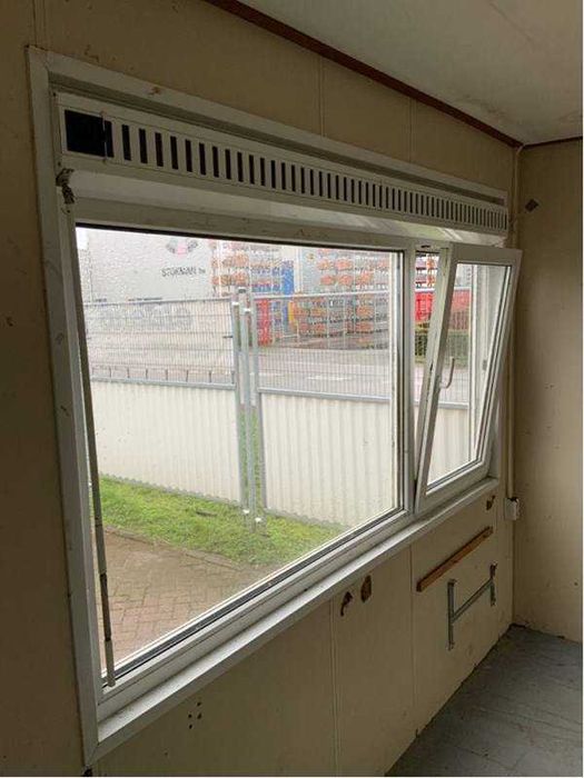 Zestaw kontener podwójny biurowy handlowy pawilon 36m2