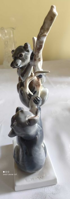 Rosenthal figurka porcelanowa rodzina koala