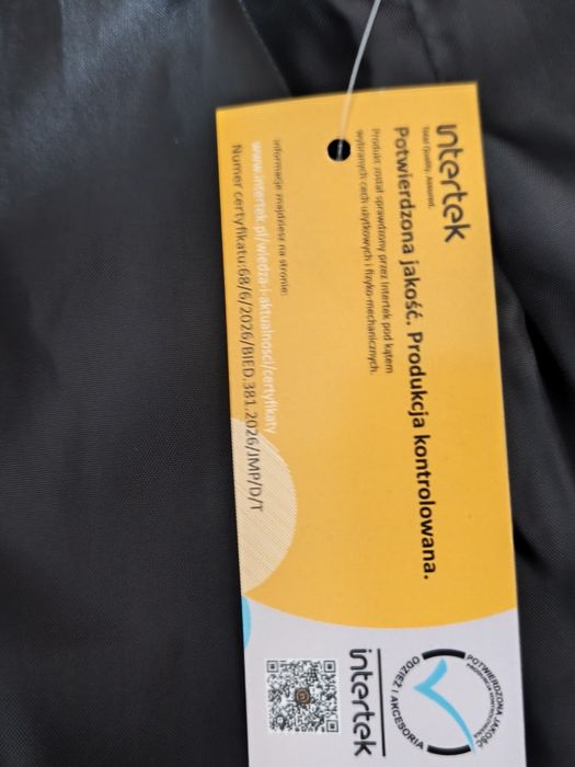 Bezrękawnik damski futerkowy czarny rozmiar xl