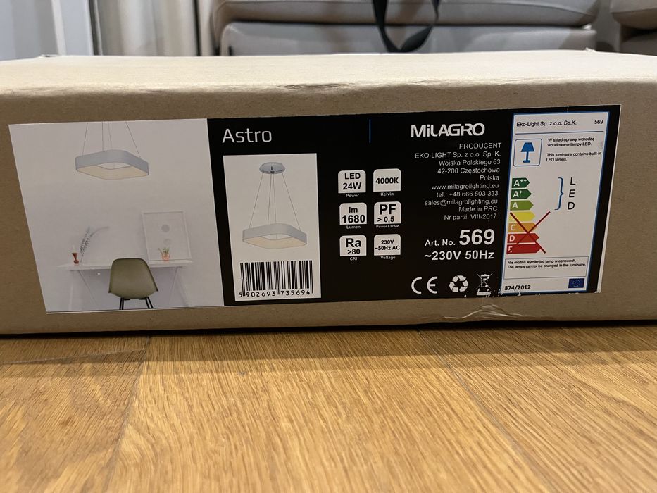 Milagro Astro LED lampa